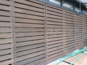 木部特注雨戸防腐塗装